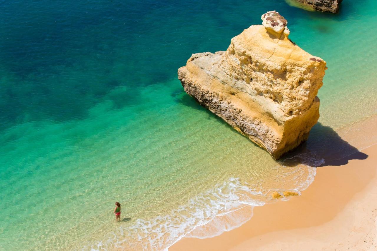 Warm Yellow Albufeira Buitenkant foto