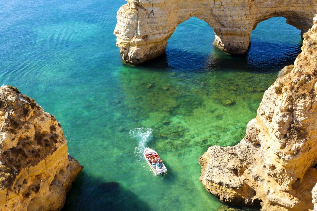 Warm Yellow Albufeira Buitenkant foto